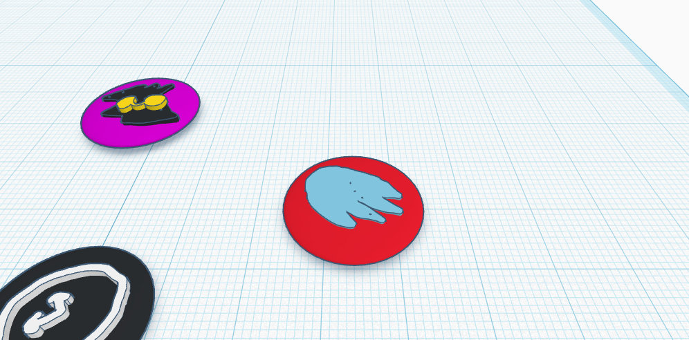 dealers charm, clock heart charm,bearserk charm 3D model
