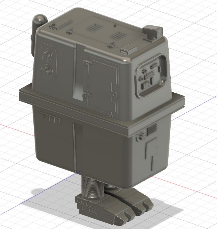 Star Wars Gonk Droid Case for Baseus Adaman 2 — miniatura 6