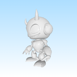 Miniatura 2 do modelo 3D robot devil