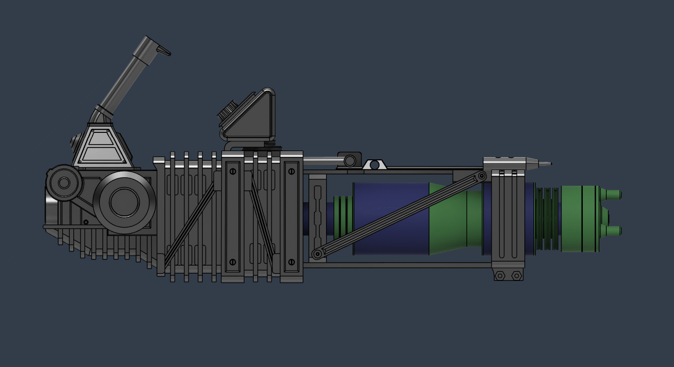 Fallout 3 Gattling laser — miniatura 2
