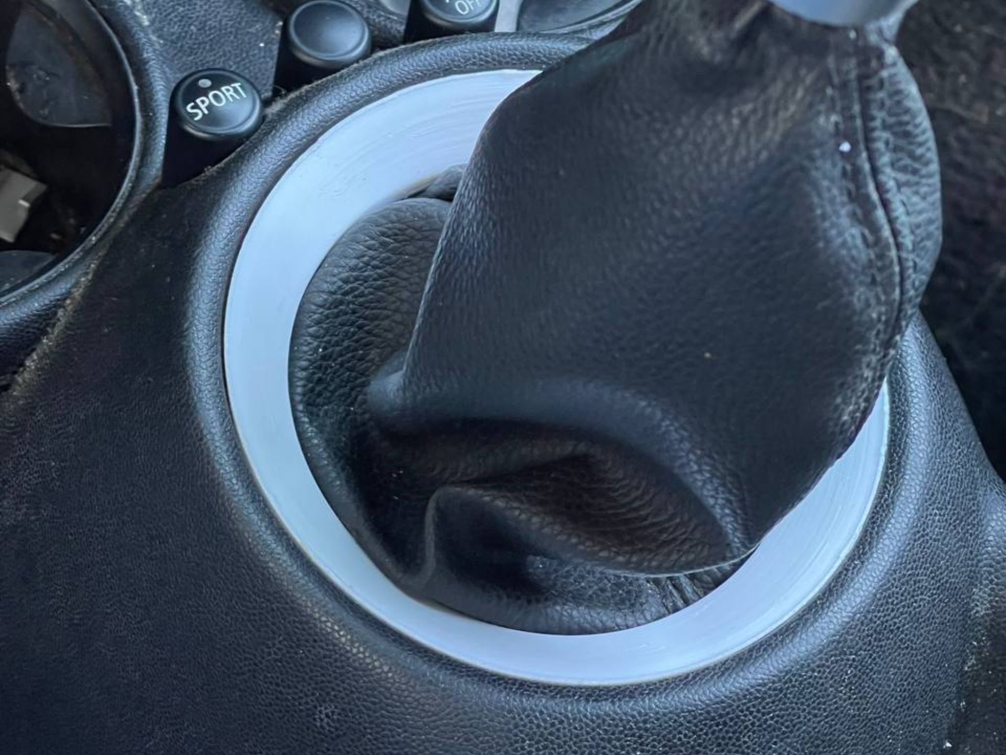 Mini R56 Shift Boot Trim