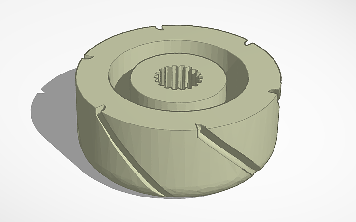 trager knob 3D model