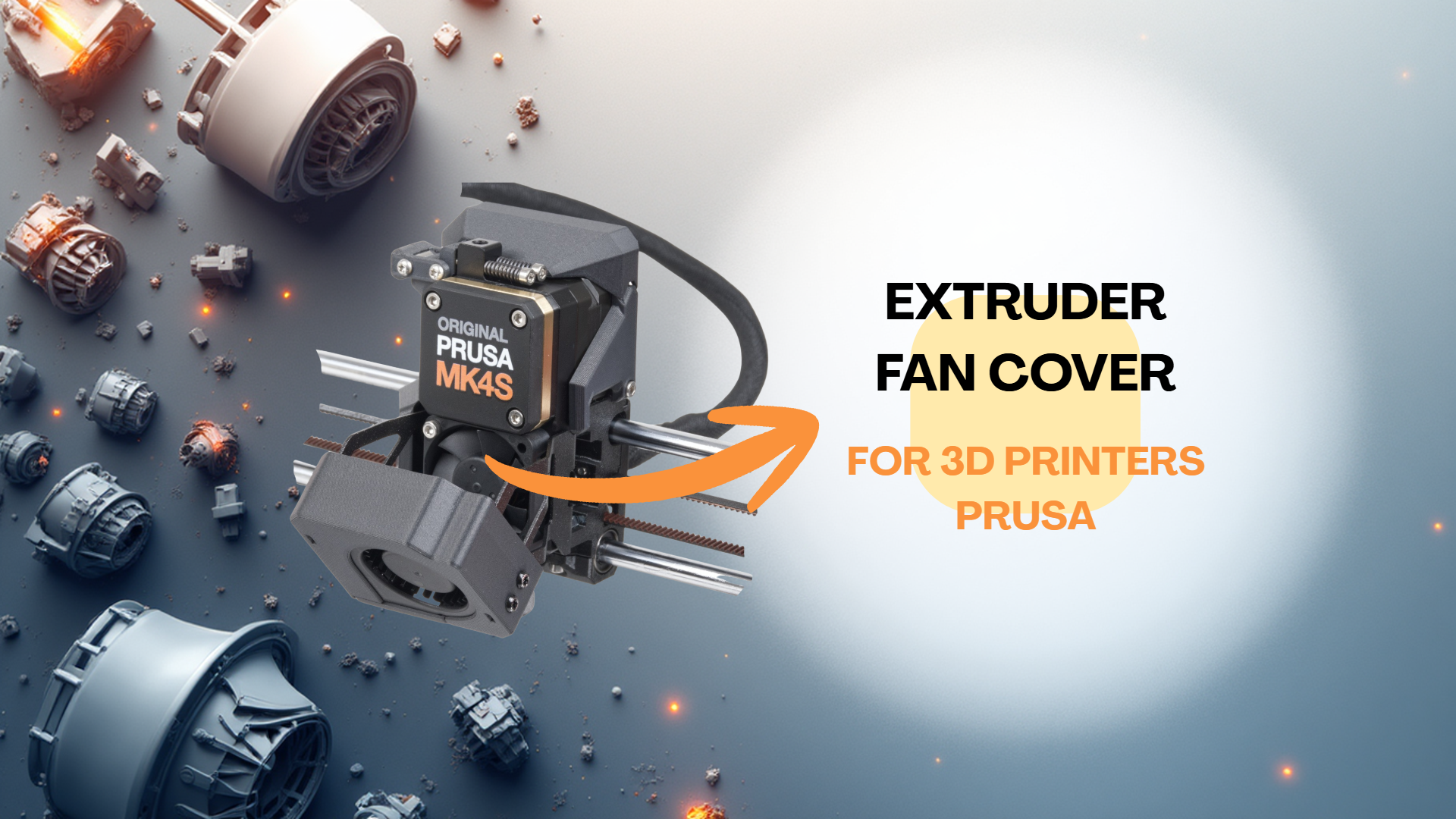 Fan Cover - MK4, MK4S, Core One