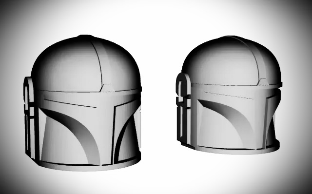 Mandalorian Helmet Pen Topper