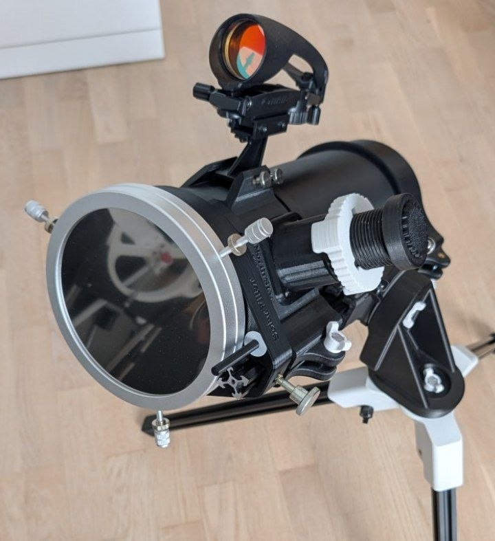 Solar Filter Adapter for Anders' Travel Telescope
