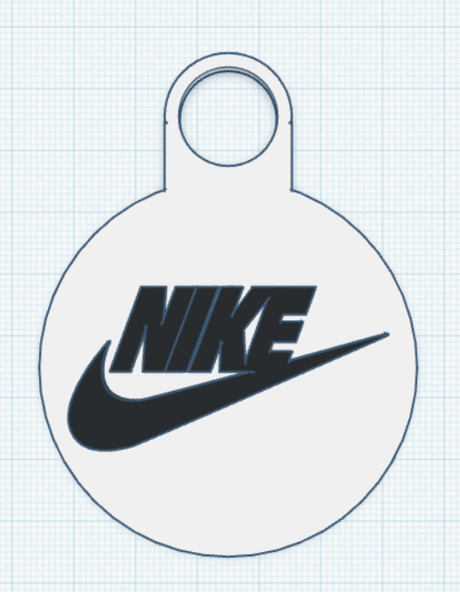 Nike keichain