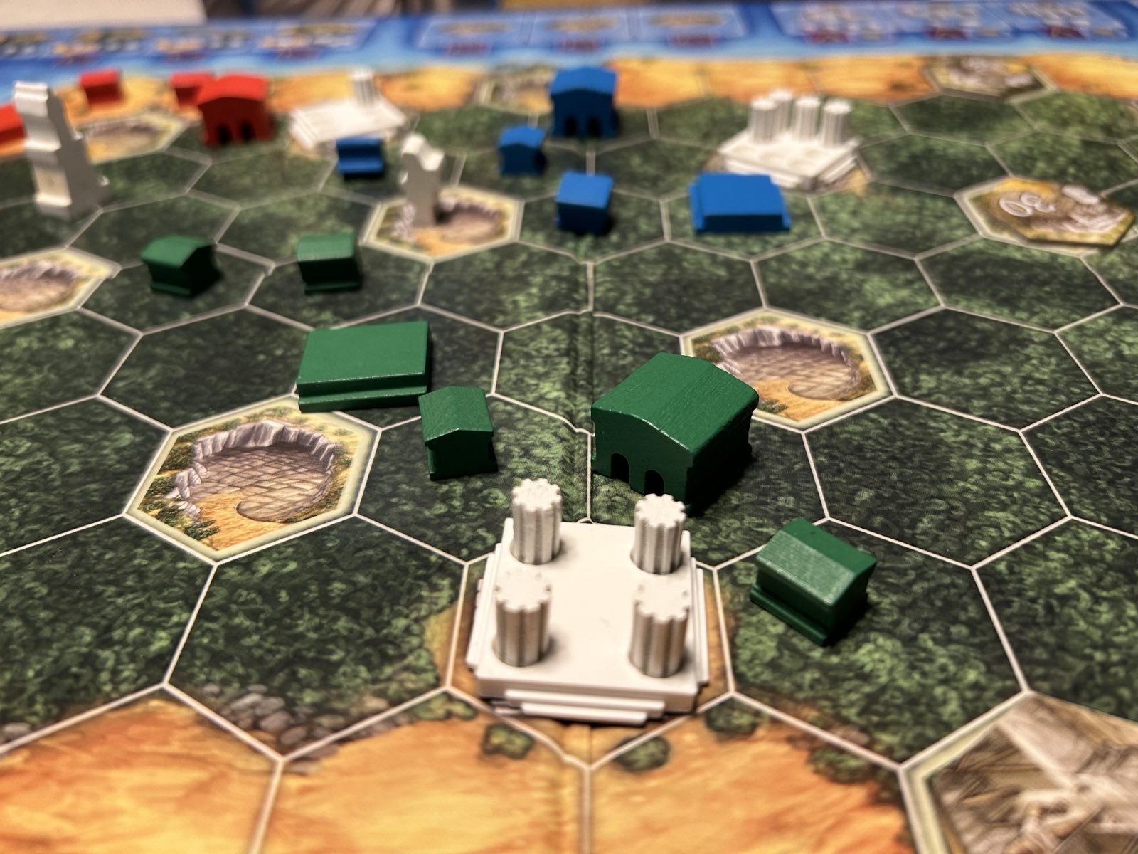 Miniatura 4 do modelo 3D Hellas board game - Column holder