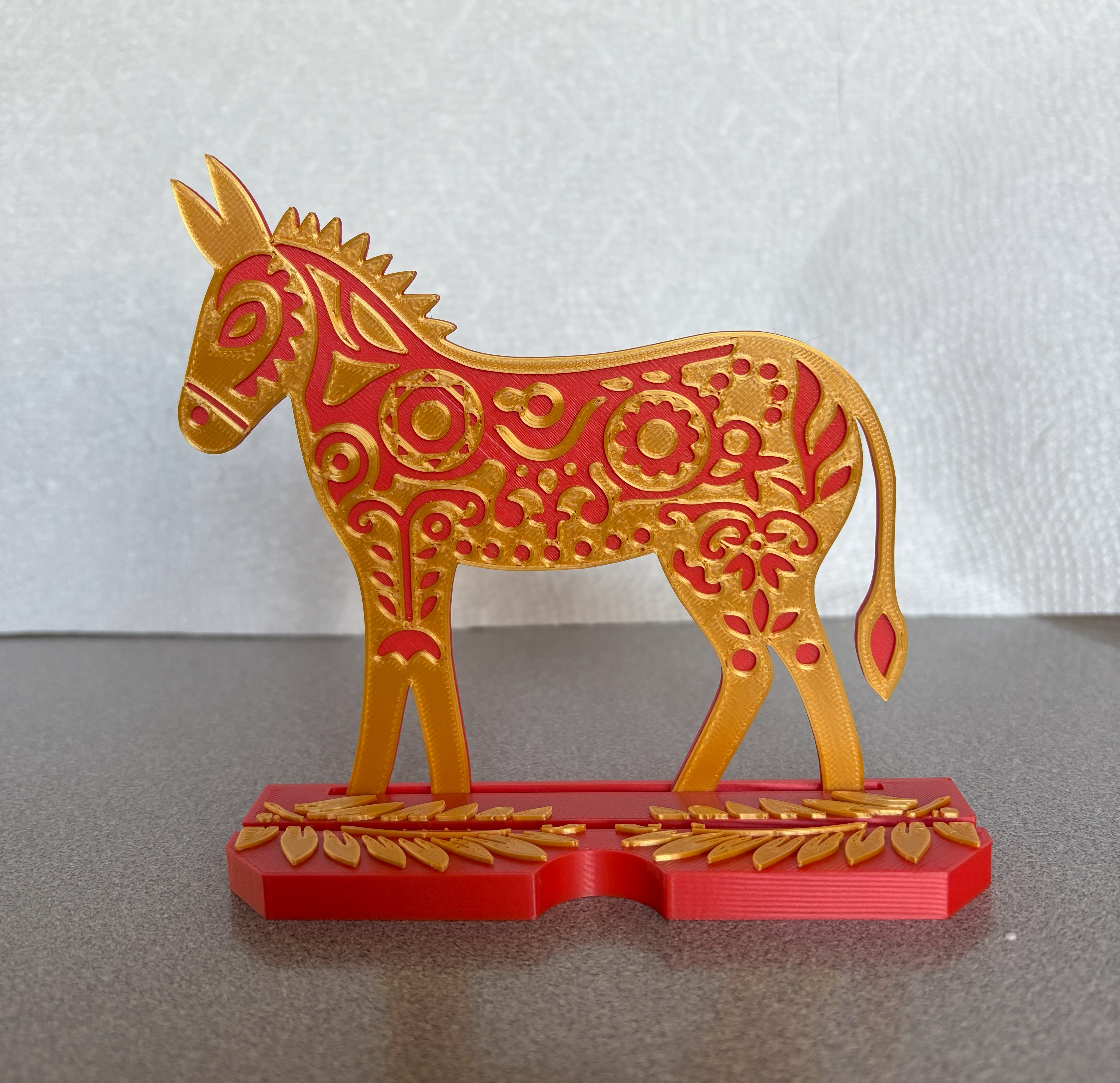 Easter palm leaf donkey — miniatura 2