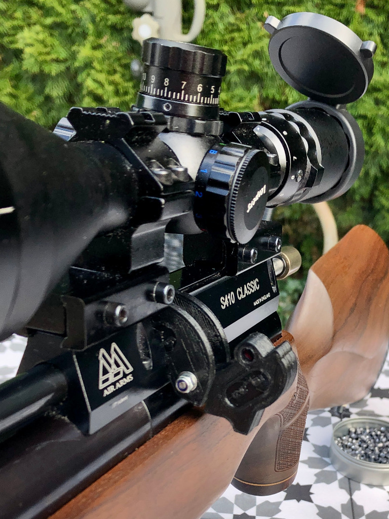 Air Arms S410 single-shot chamber