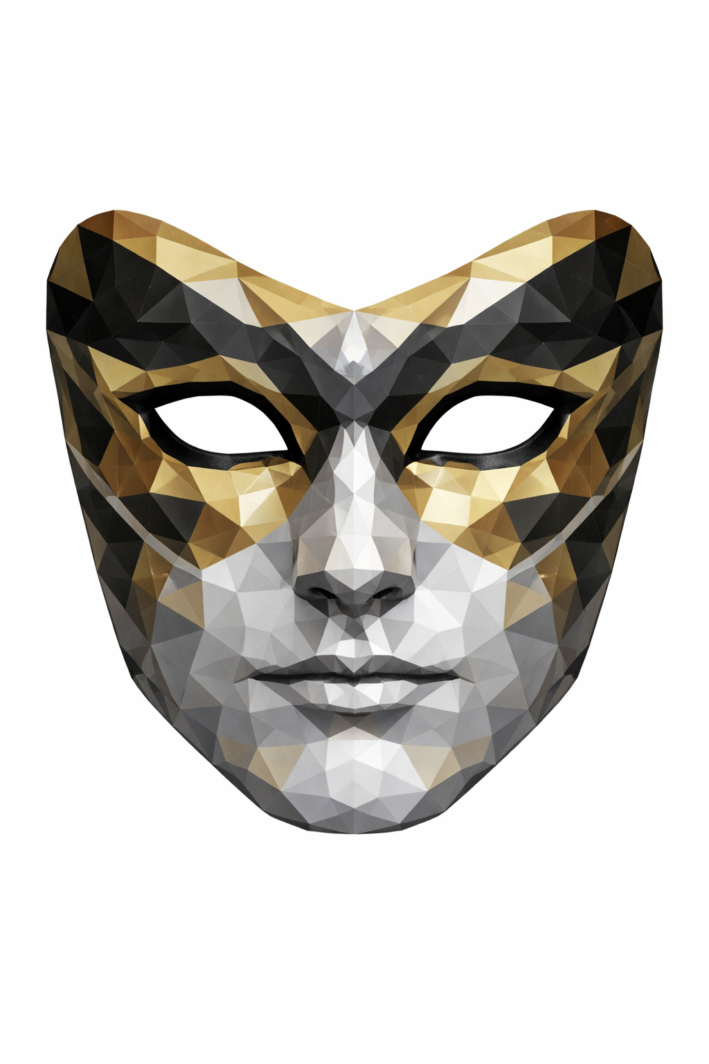 Venetian Mask Low Poly