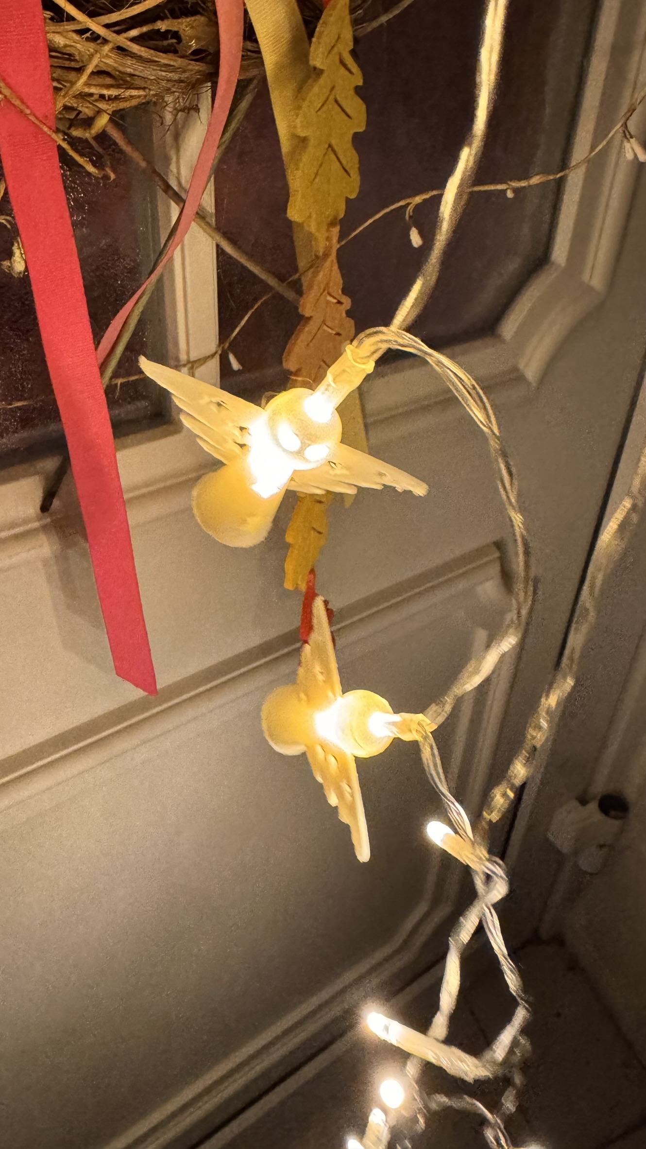 Glowing Angel for a light string