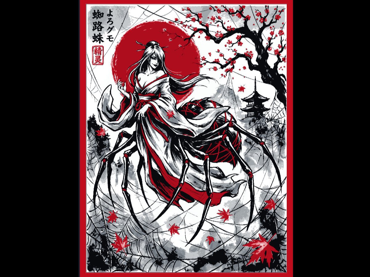 Spiderwoman / Yorogumo Hueforge