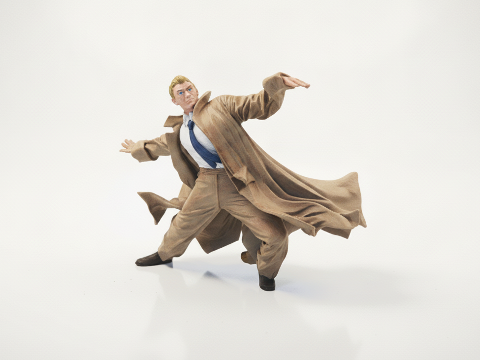 Neo Matrix Action Figure Movie Character 3D Printable