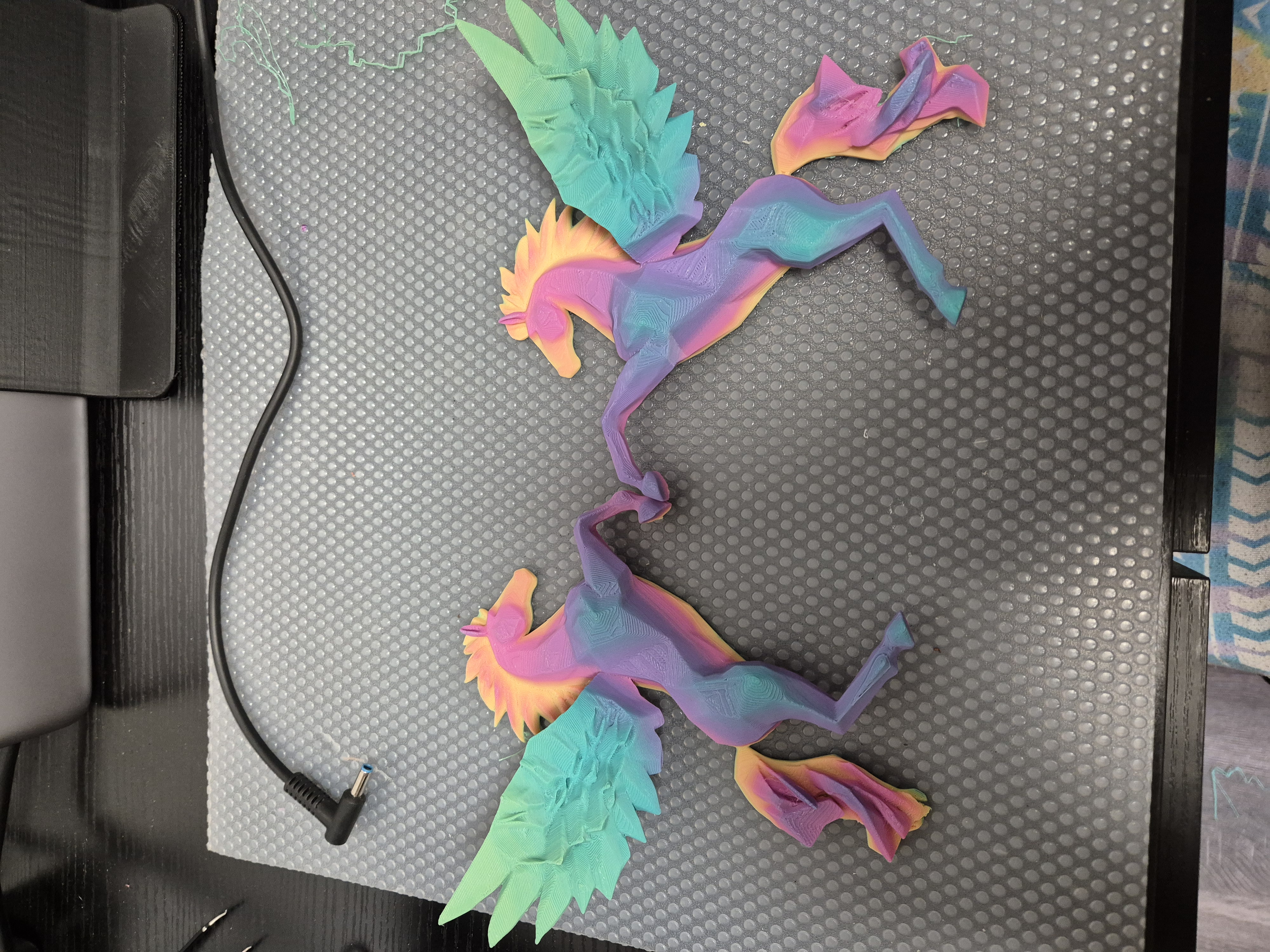 Pegasus Low Poly — miniatura 2