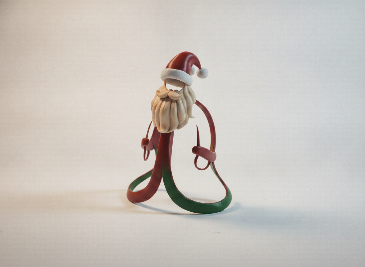 Geometric Santa Clas
