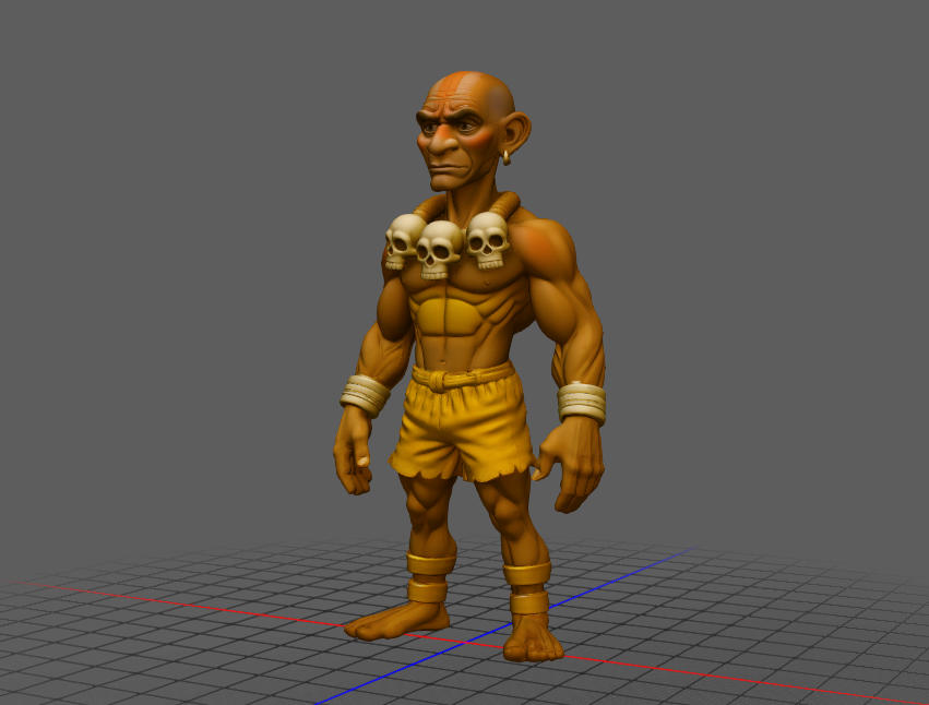 dhalsim cartoon