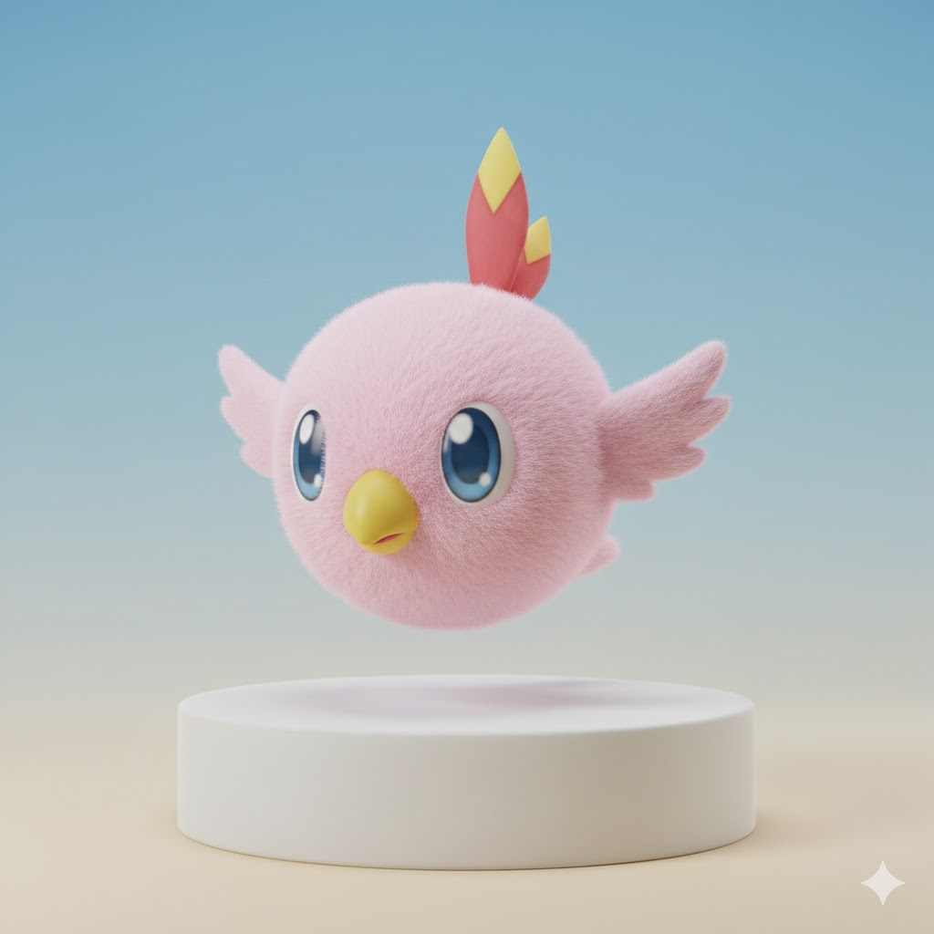Poromon Digimon Creature Model