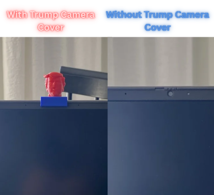 Trump Face For Laptop (Covers Laptop Camera)