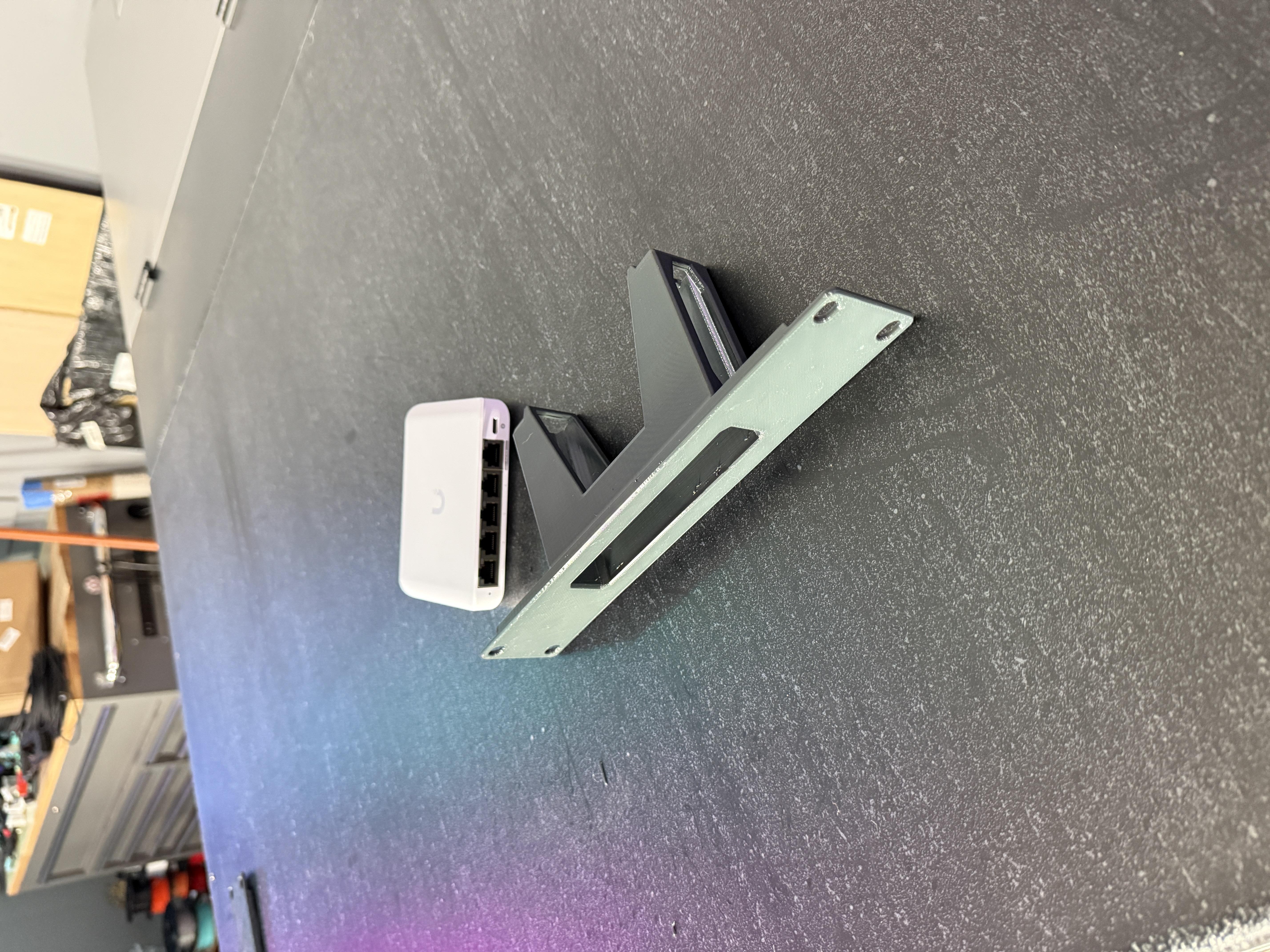 Ubiquiti USW-Flex-2.5G 10-inch Rack Mount - Faster Print & No Supports