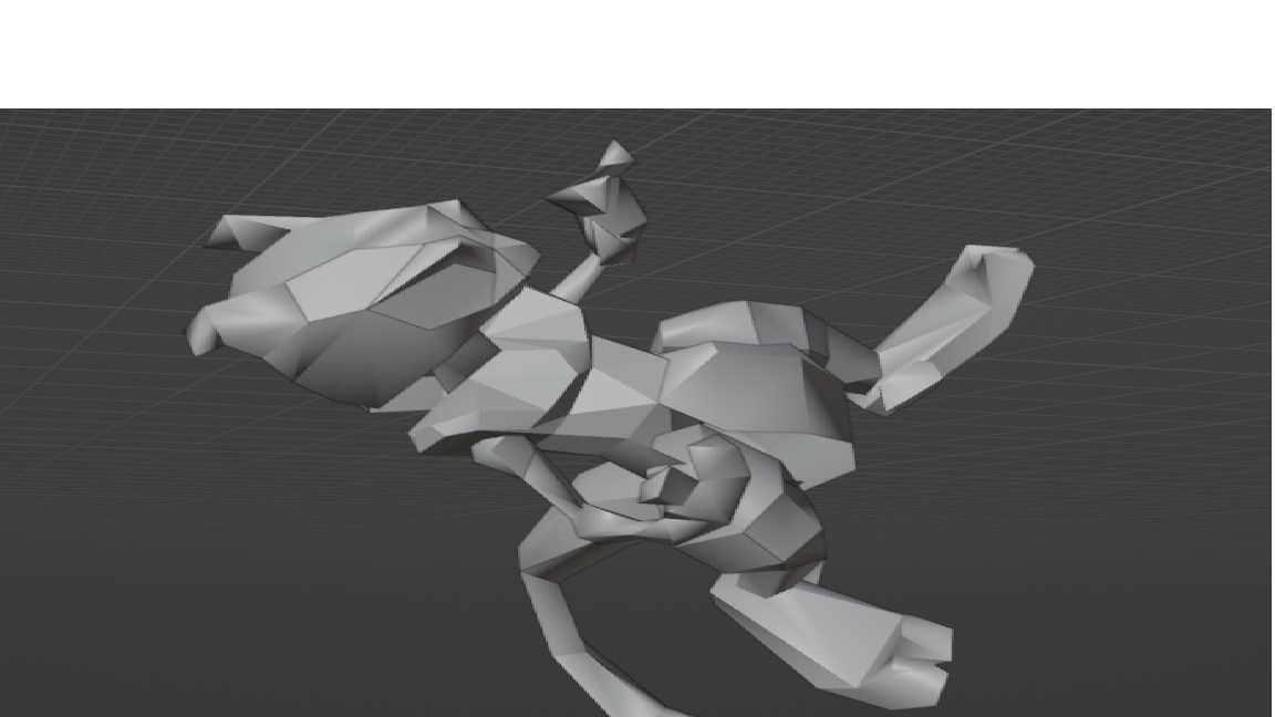Mewtwo GameCube Figure