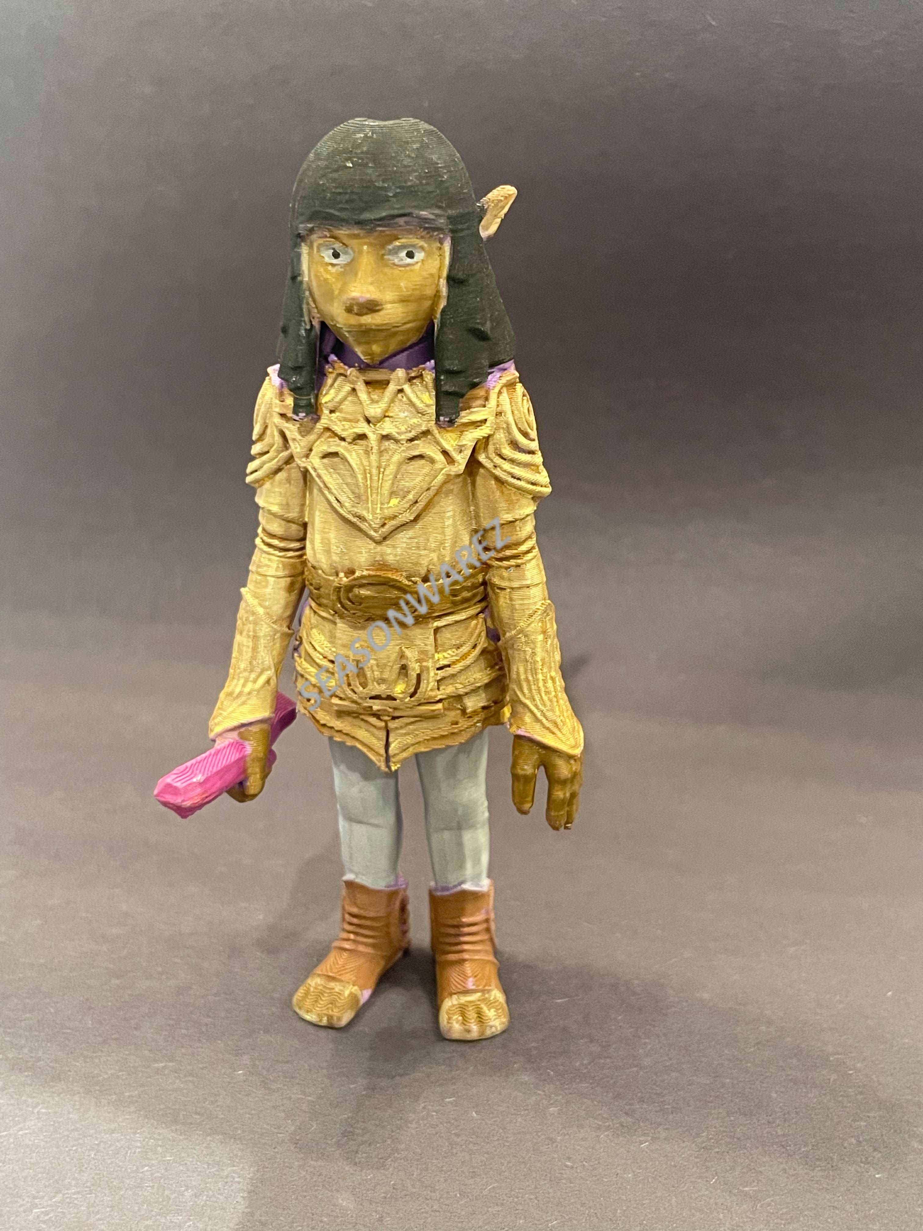 Jen - Gelfling Hero (Dark Crystal) 3D model