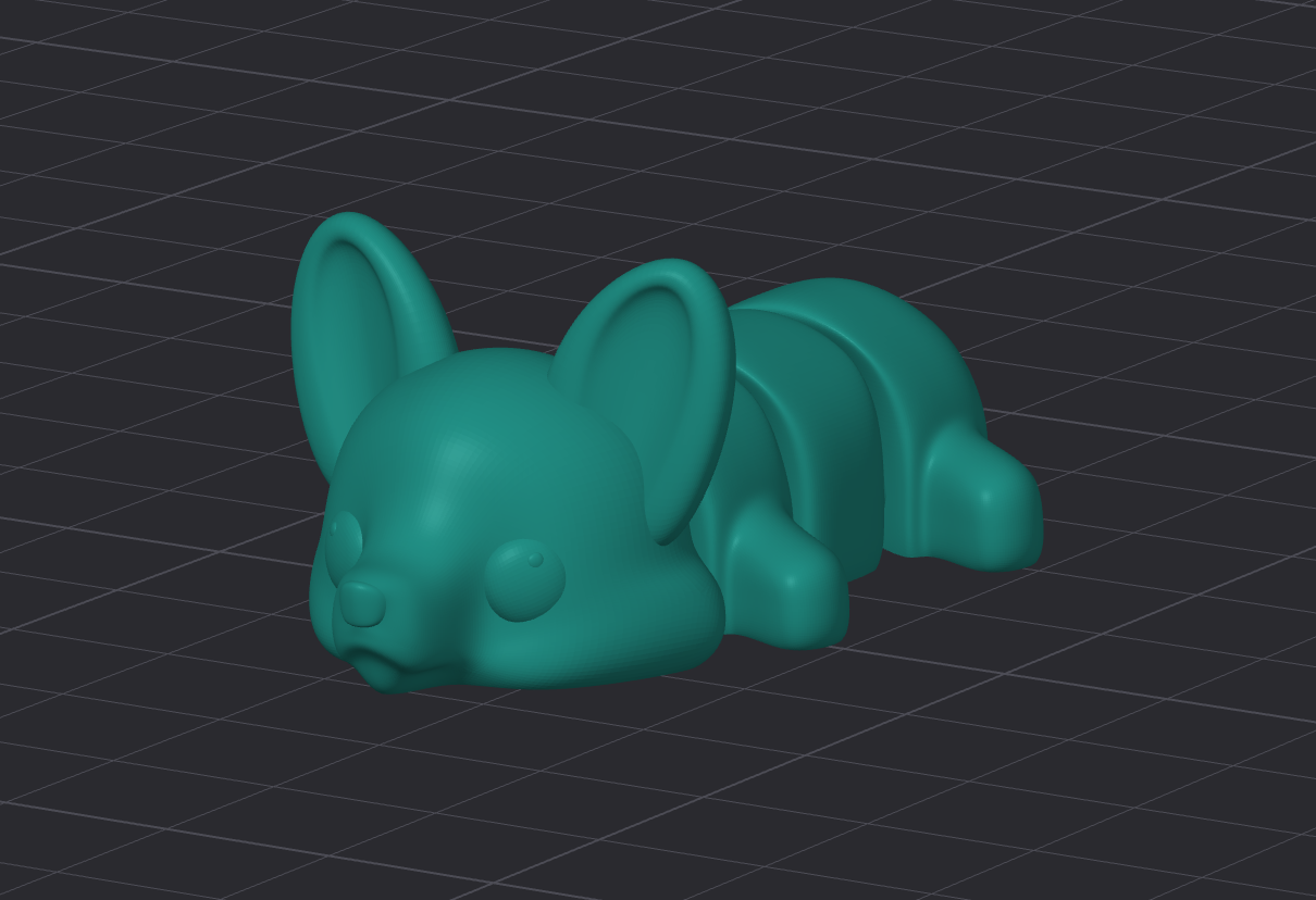 Articulated Corgi - keychain — thumbnail 2