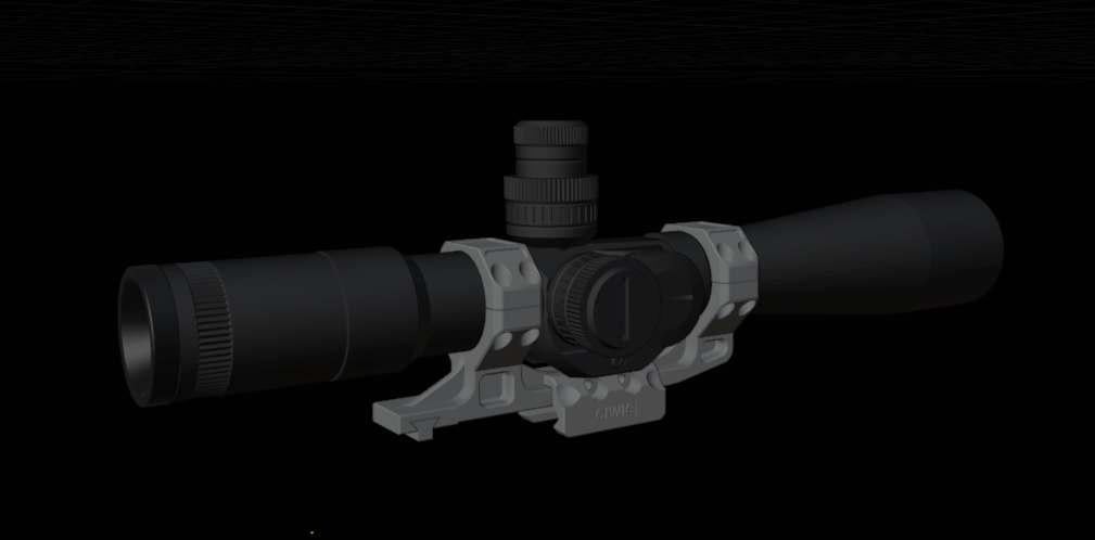 Fake Hooded Scope conversion for Aimpoint-style Red Dot