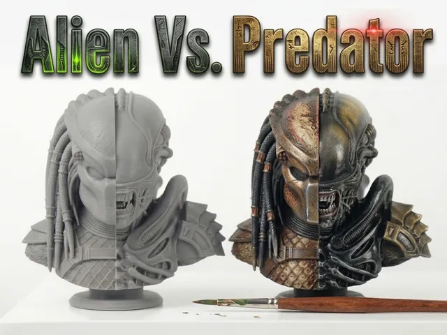 ALIEN VS. PREDATOR: THE ULTIMATE HUNT!  Epic 2-in-1 Sci-Fi