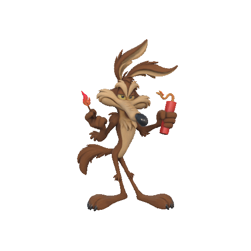 COYOTE PERSONAJE DIBUJOS ANIMADOS