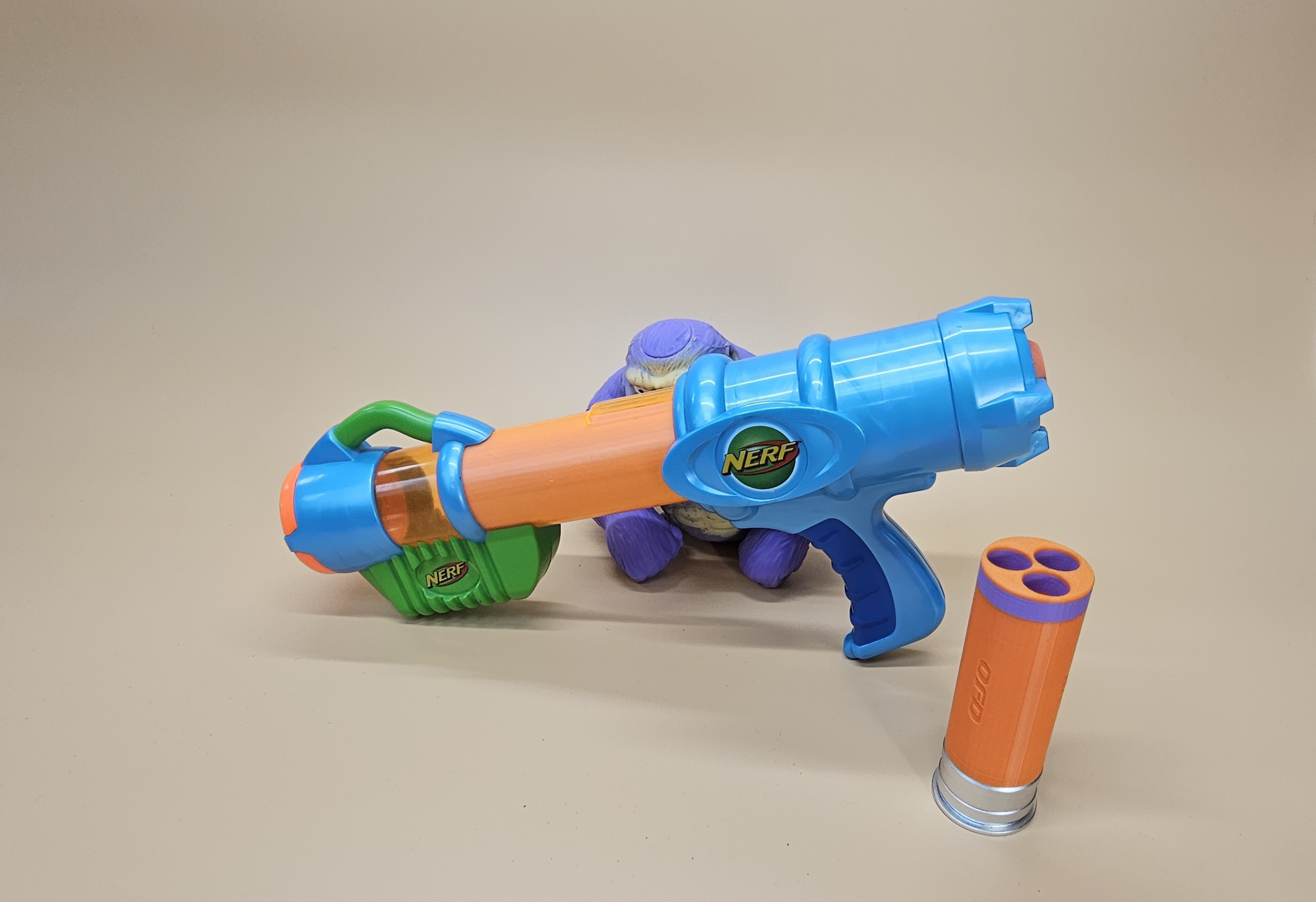 Max React! 40 Max / airsoft grenade launcher Nerf Reactor mod