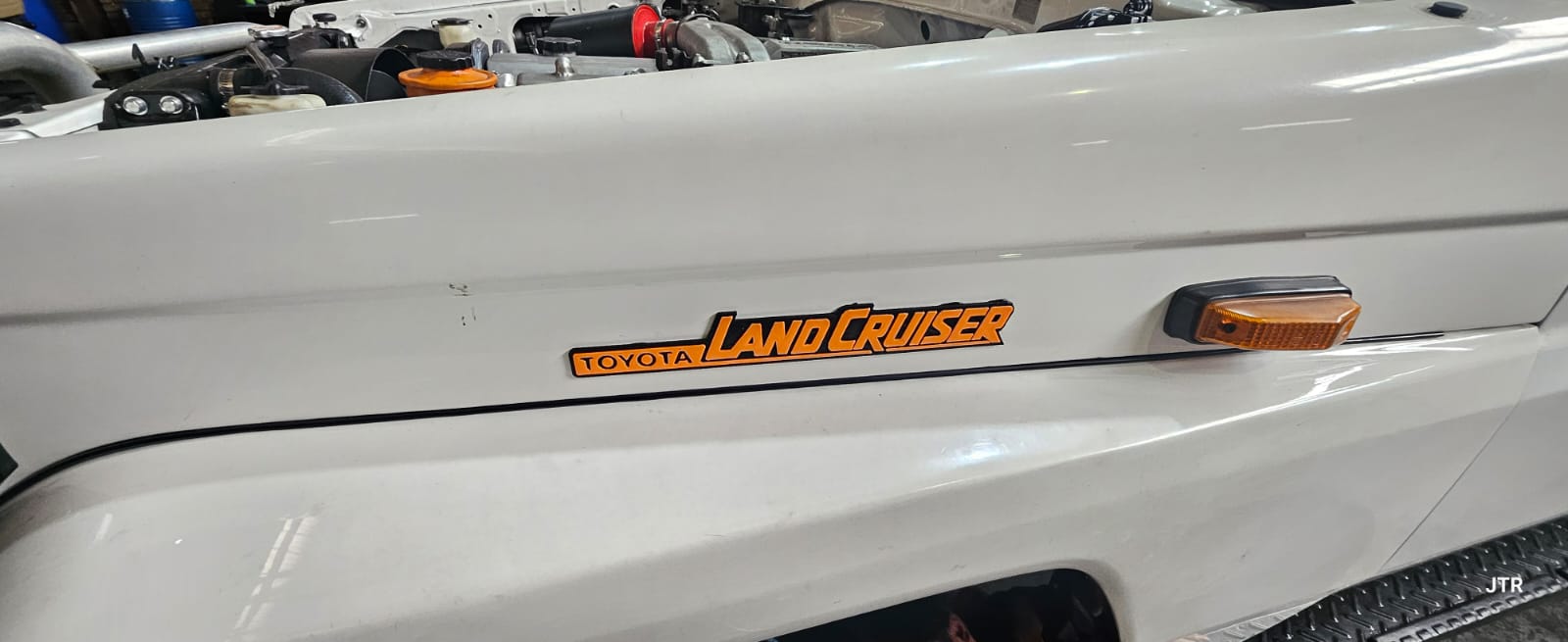 LandCruiser 70 series side panel badge