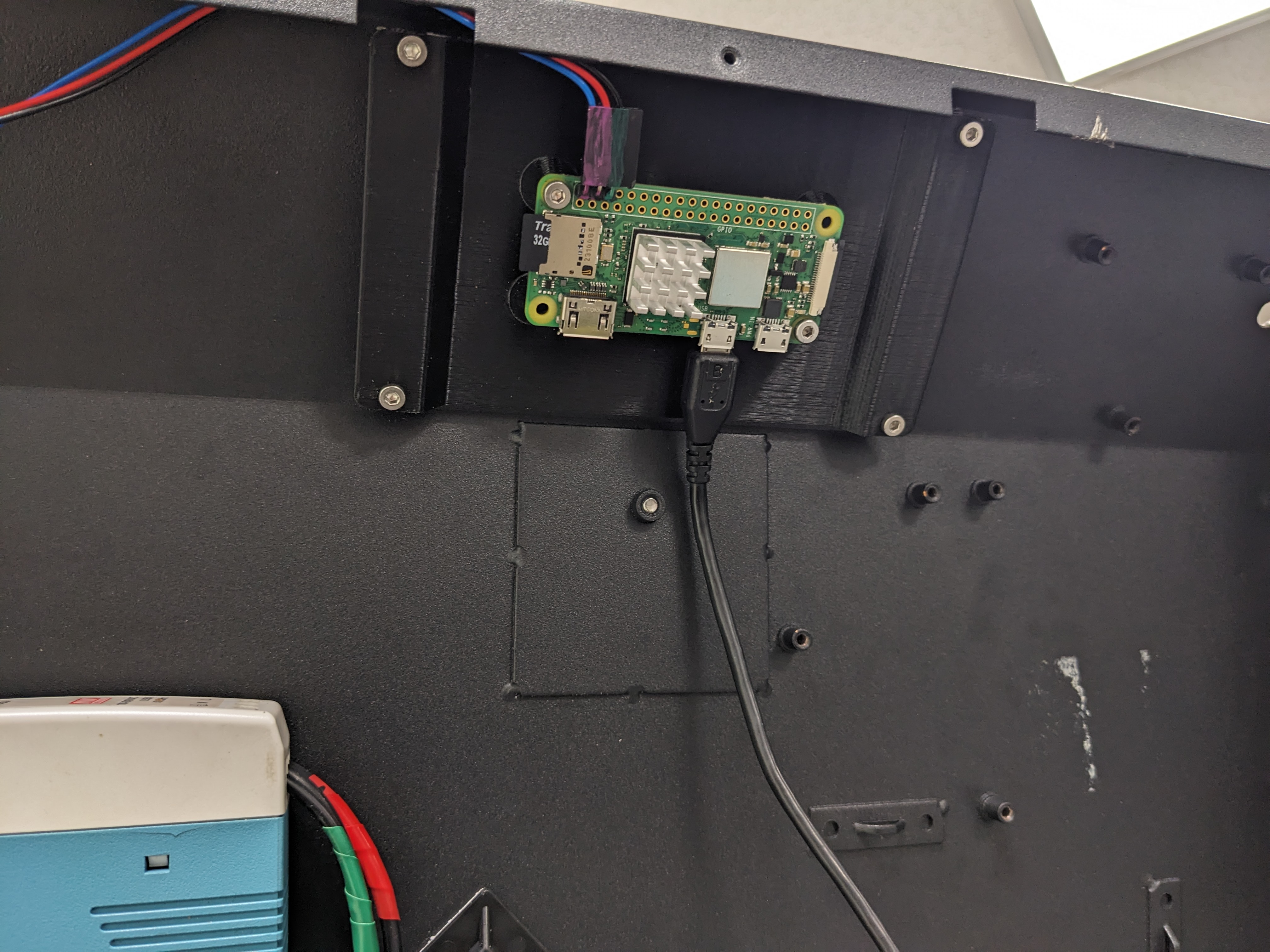 CR10S Pro S Screen blanking and Pi Zero Mount