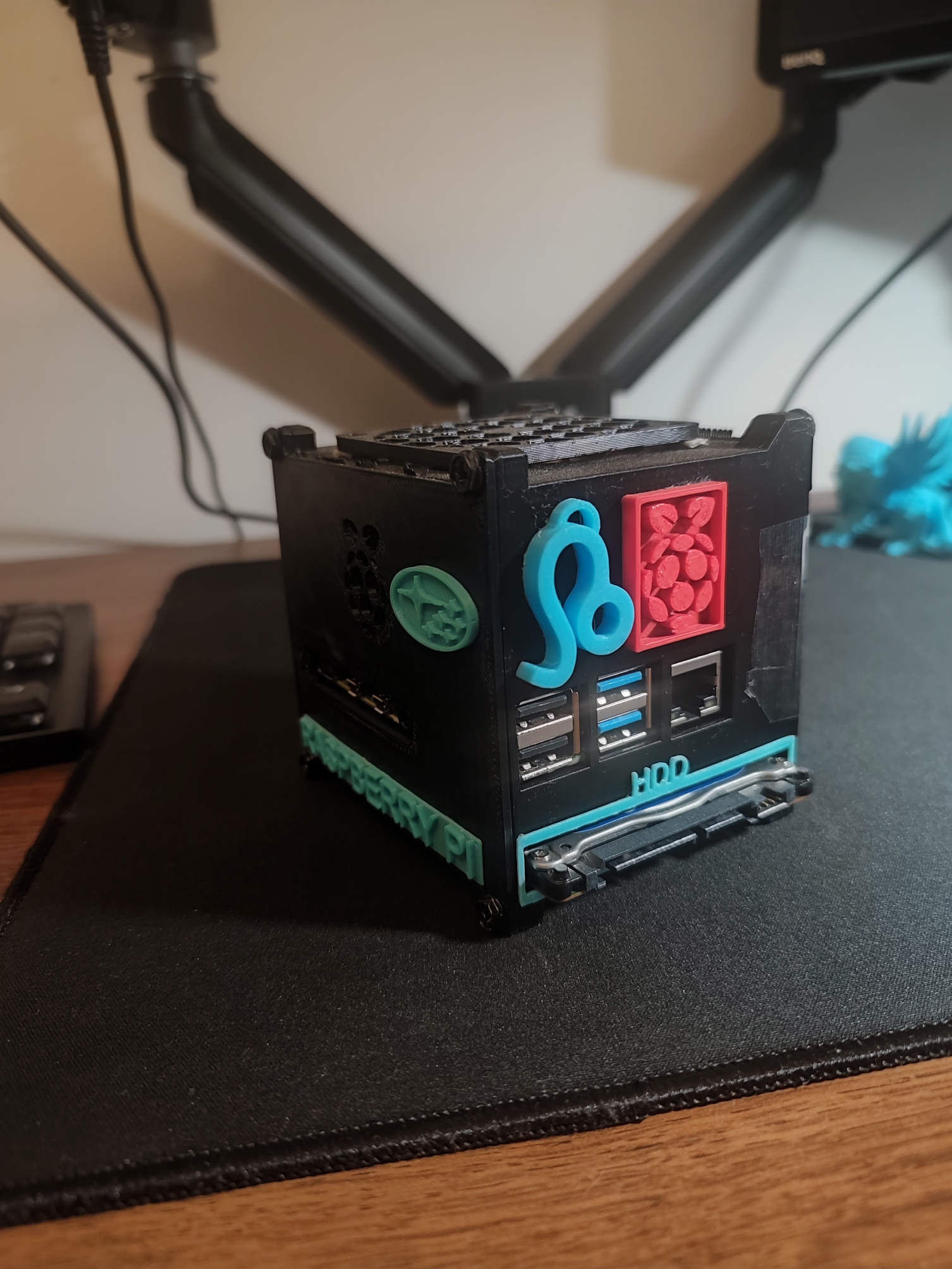 Raspberry Pi 4 case HDD
