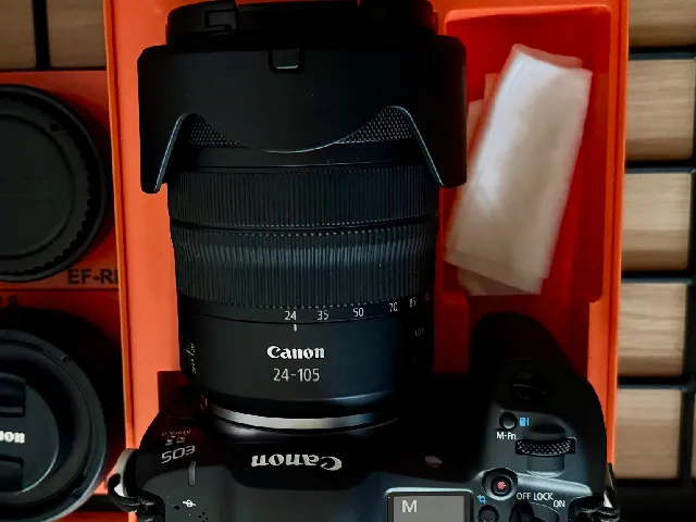 Canon EOS R5 mark ii / 25-105mm F4 L IS USM - Gridfinity 4x5