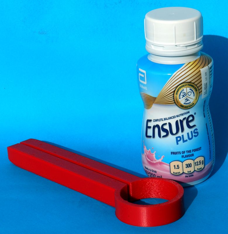 Ensure bottle opening wrench