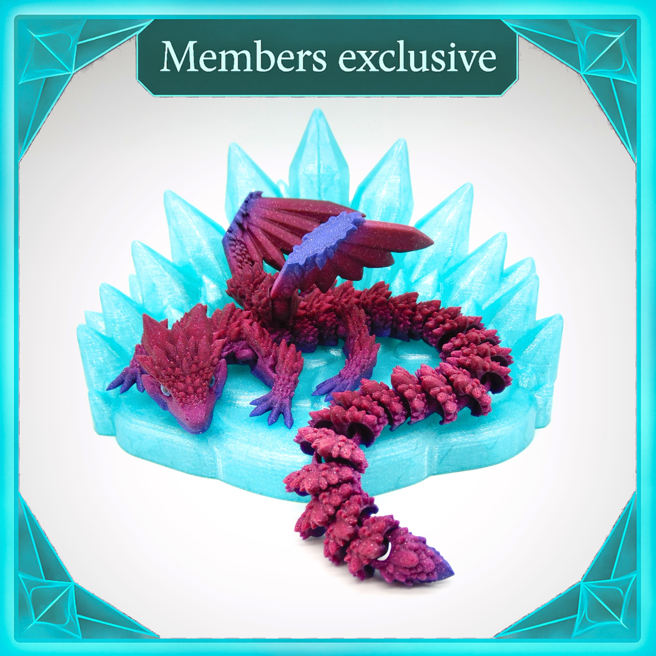 Crystal Dragon Stand