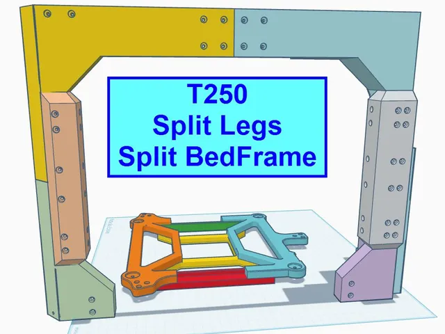 T250 Split Legs and Split BedFrame