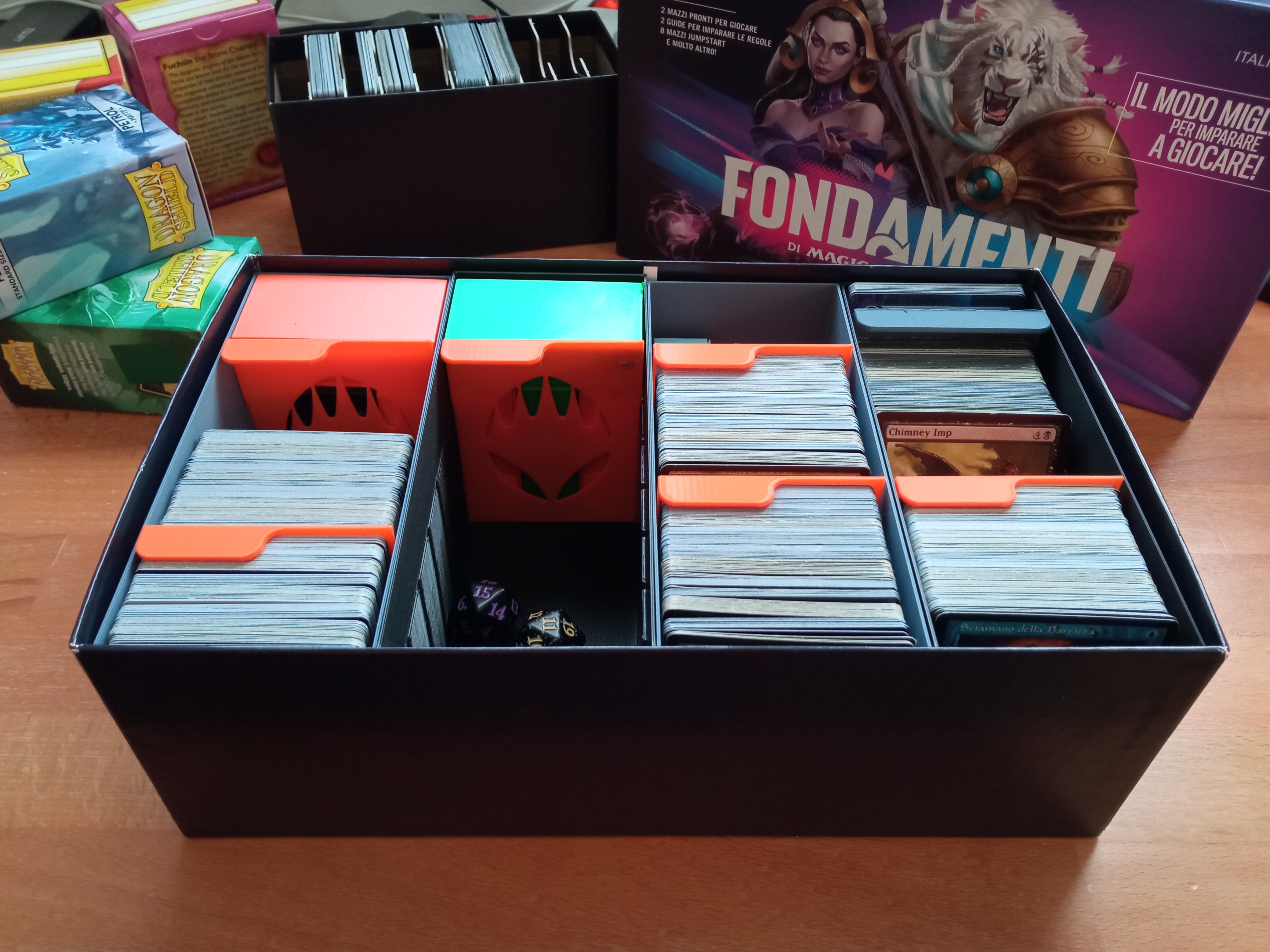 MTG Card Holder for Fondamentals Kit Box
