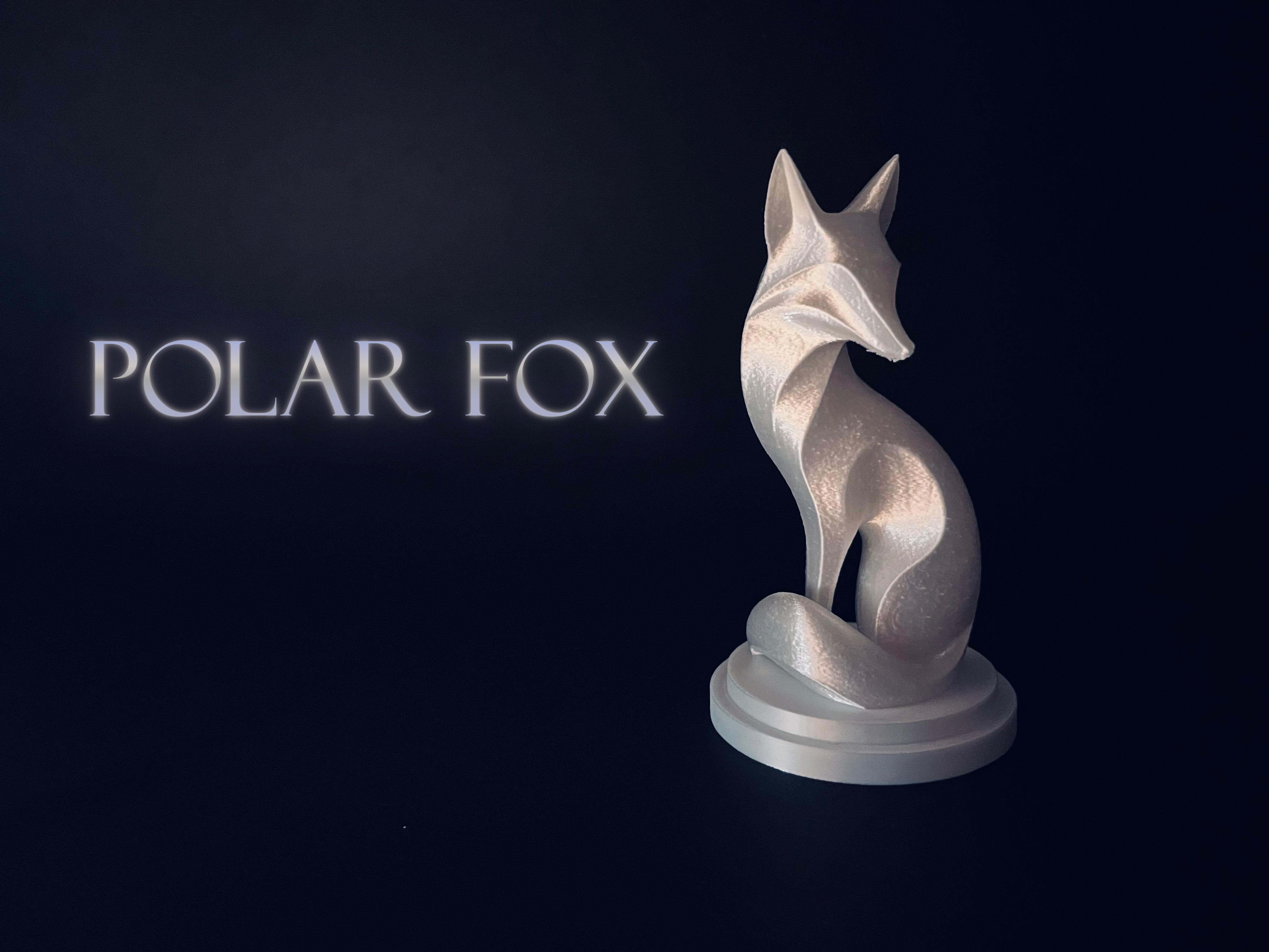 Polar fox decor