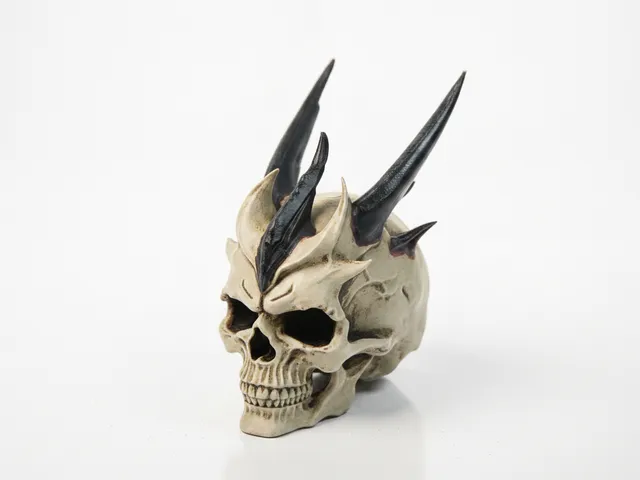 Darth Maul Skull Star Wars Sculpture 3D Printable