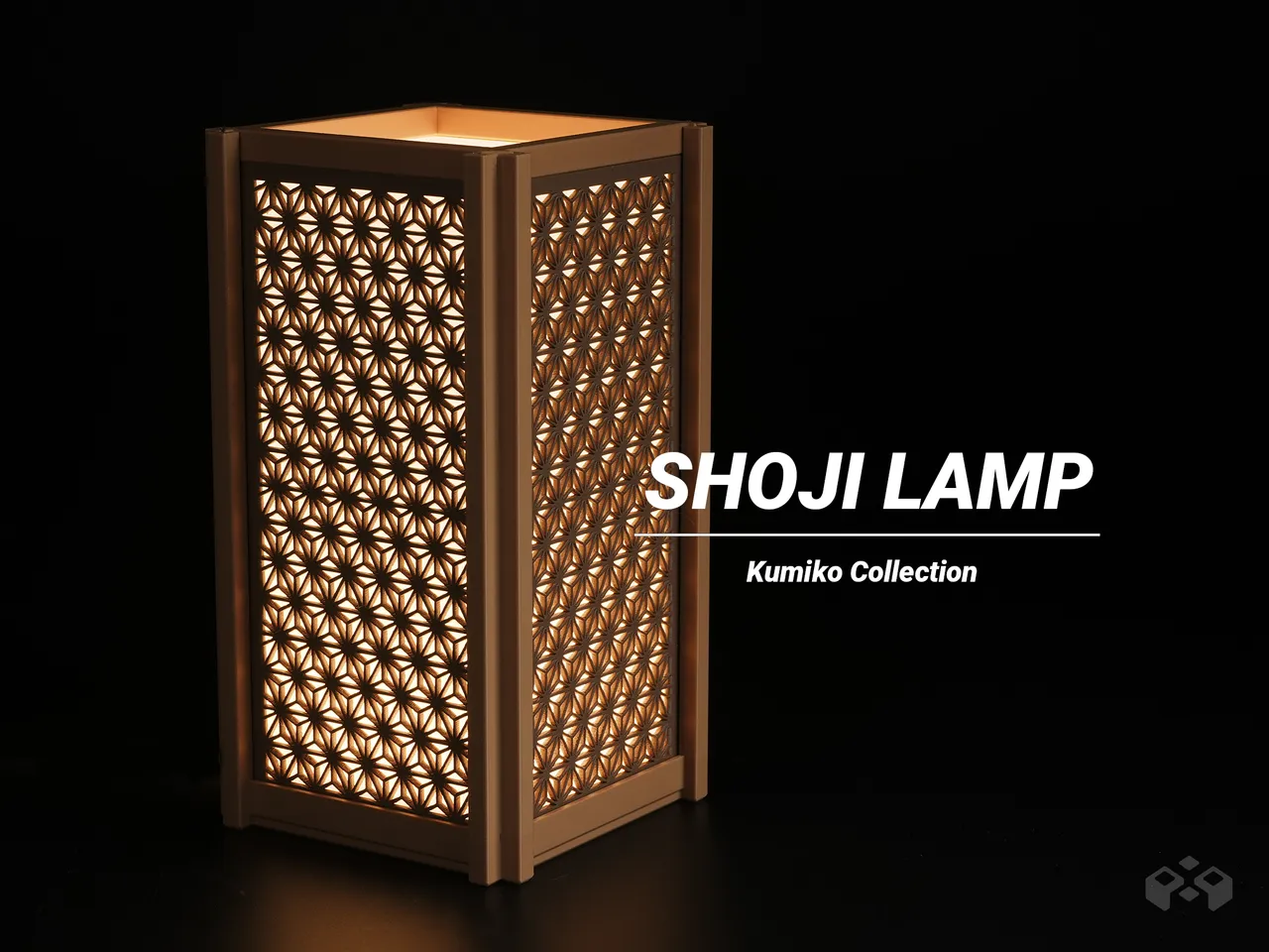 Kumiko Asanoha Lamp / 2 Versions / LED KIT 001 by Meyui Kumiko Asanoha Lamp / 2 Versions / LED KIT 001 by Meyui