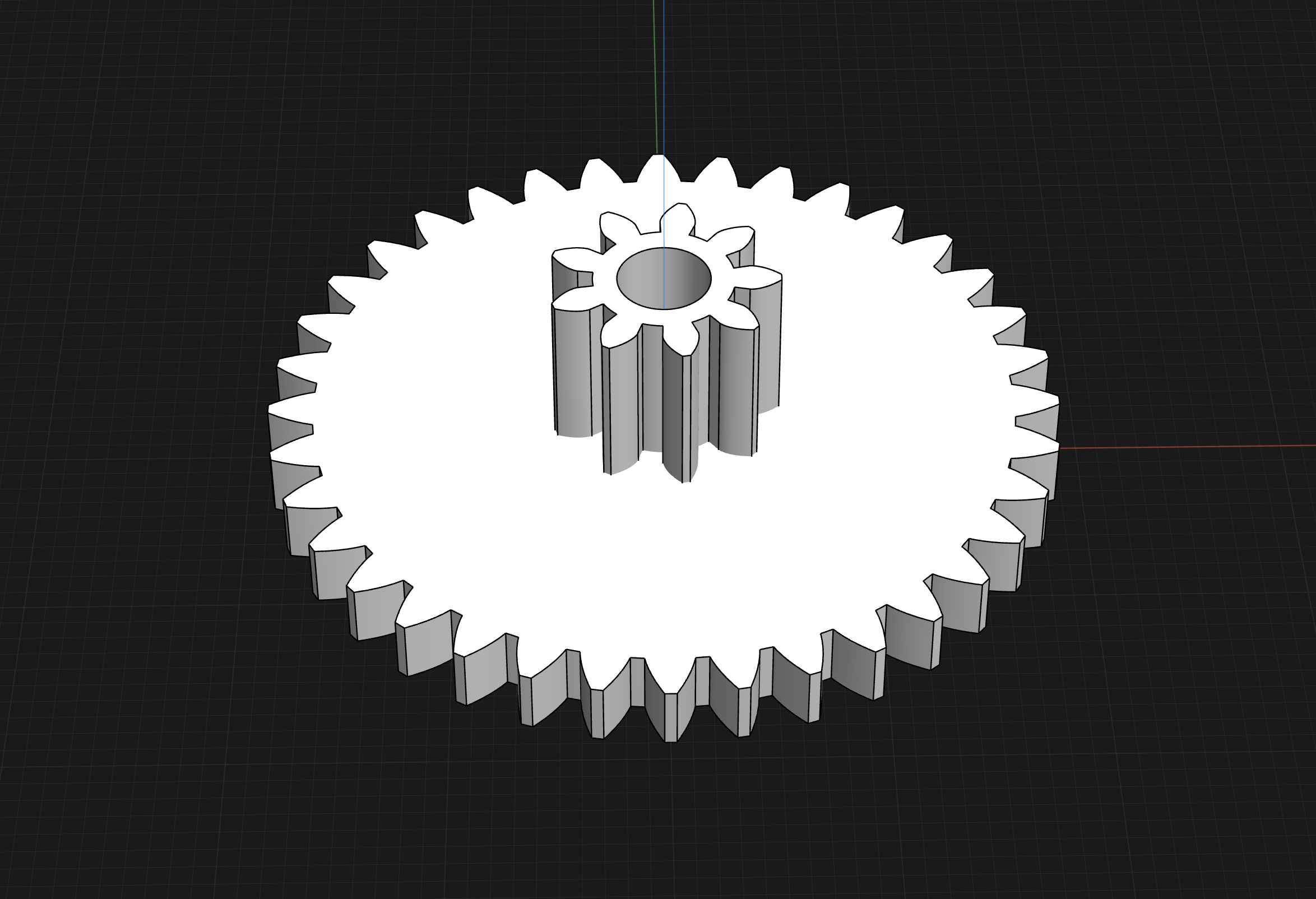 36-9 TT / BO Motor spur gear