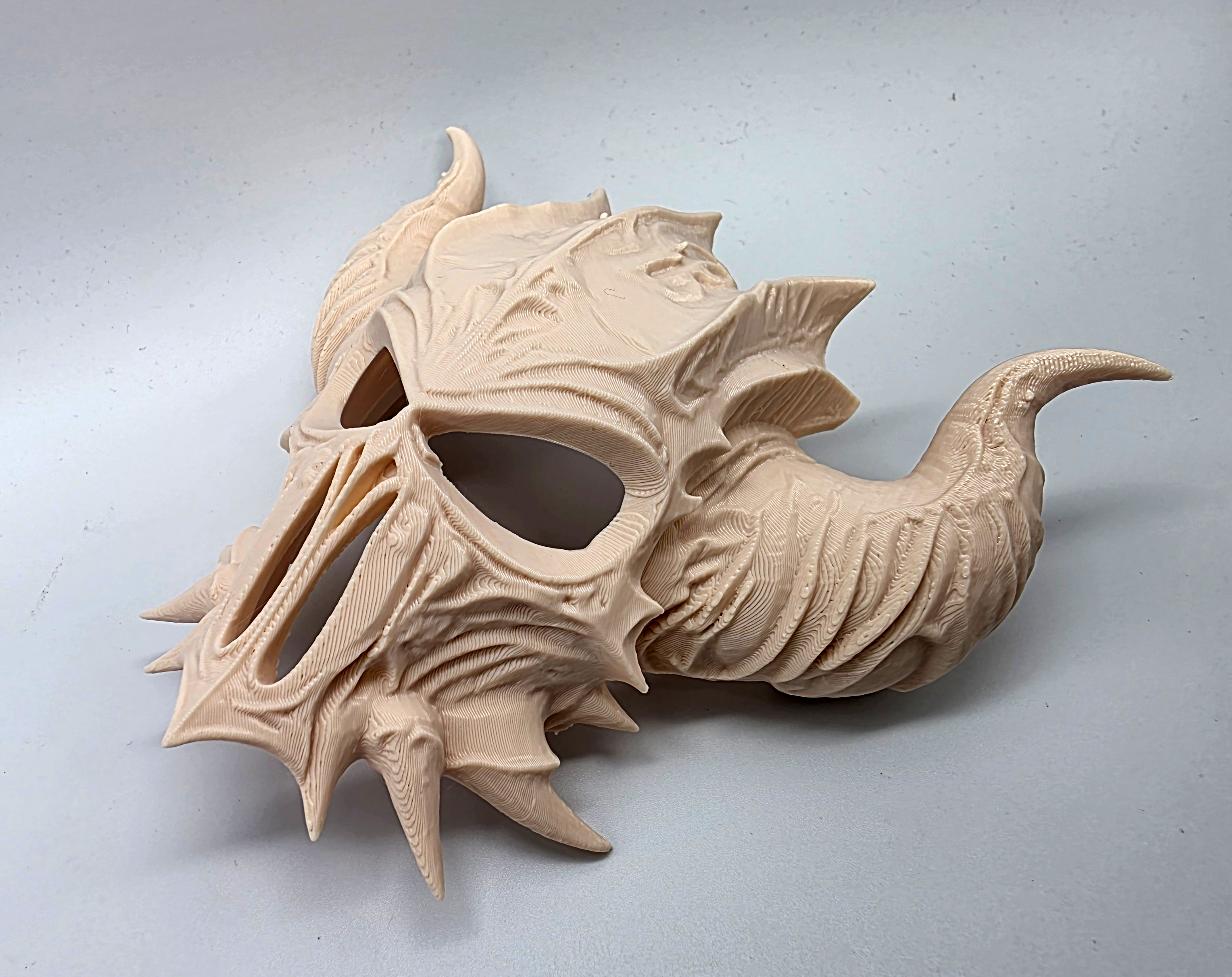 Miniatura 2 do modelo 3D Demon Mask