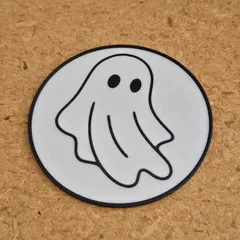 Cute Ghost Drinks Coaster
