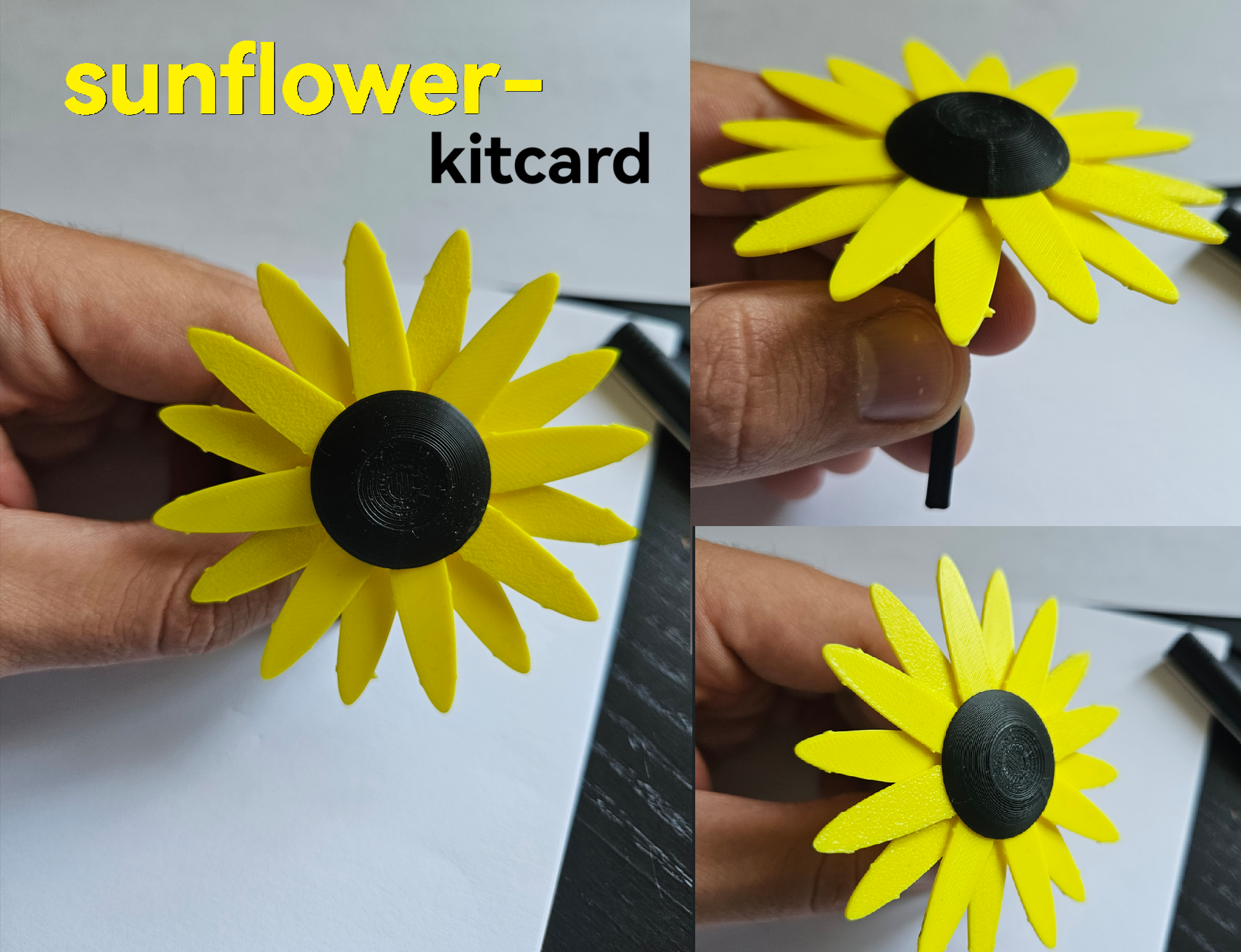 sunflower kitcard