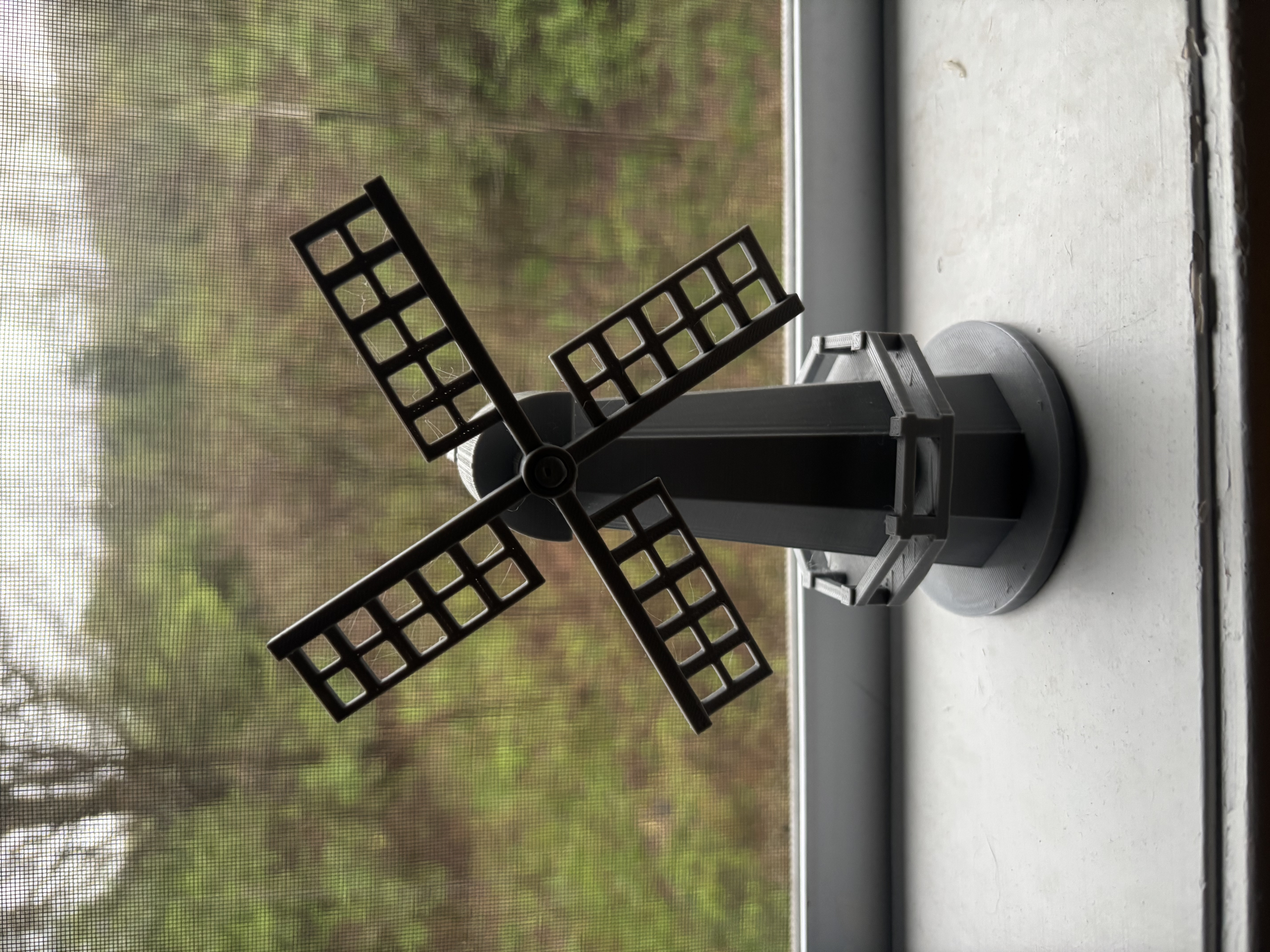 Windmill (smock mill with deck)