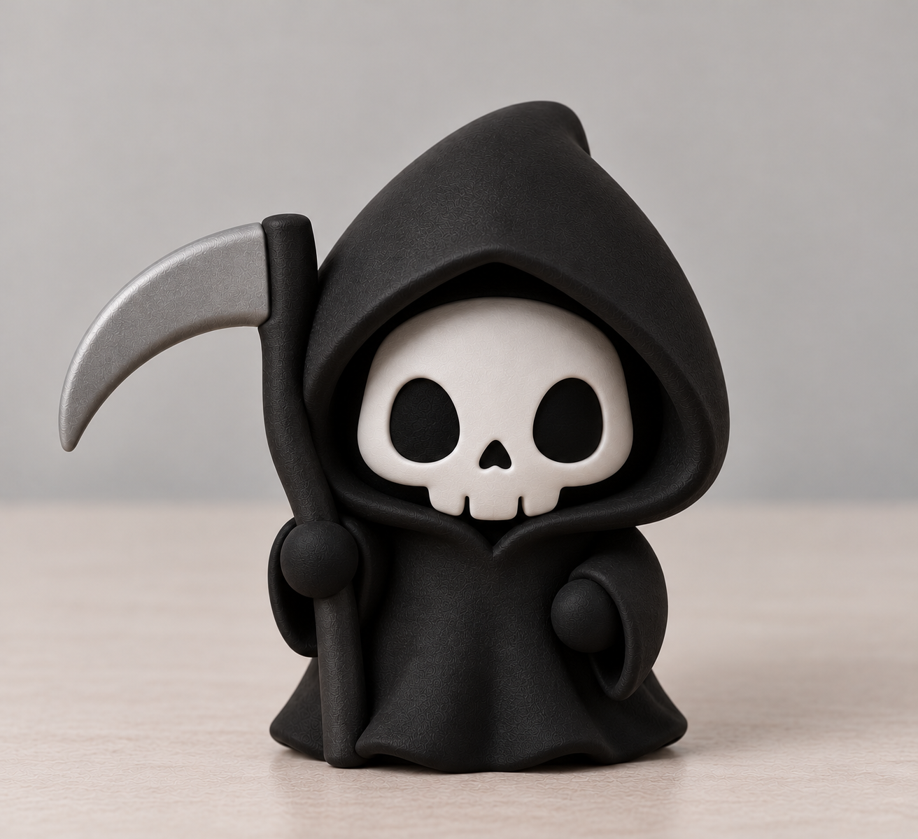 Cute Chibi Grim Reaper | Easy 3D Printable Decoration