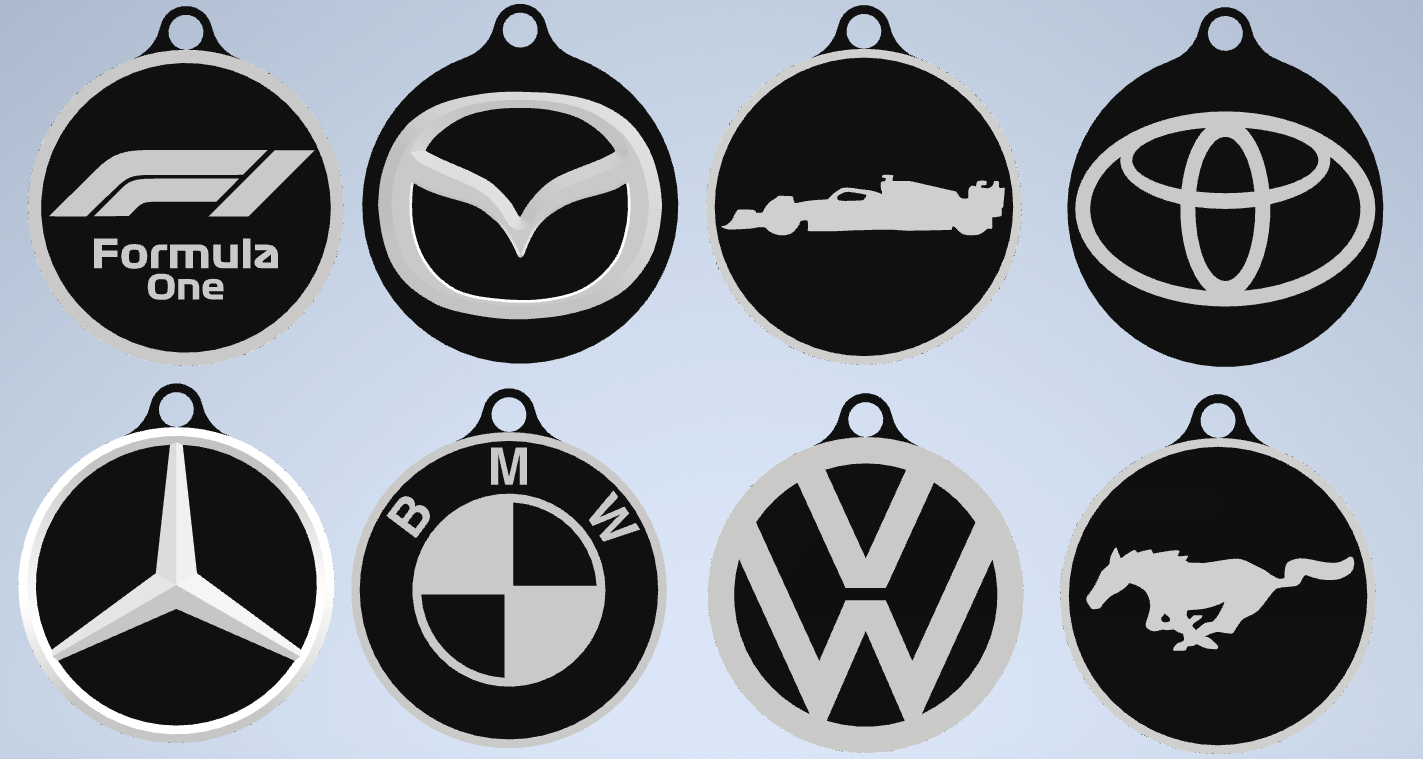 Car Logo Keychains