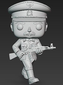 Figura Francisco Franco Funko Pop desfilando