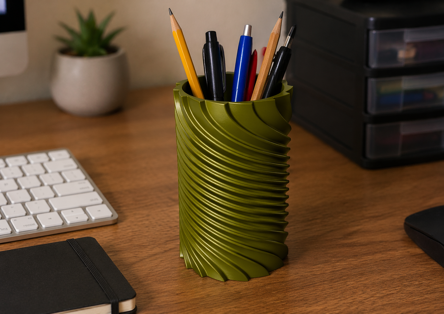 Desk organizer.